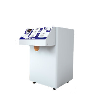 英拜果糖机定量机商用全自动精准奶茶店专用设备定量机   白色