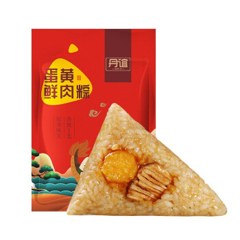 丹谊粽子 端午节嘉兴粽子蛋黄鲜肉粽140g真空独立包装