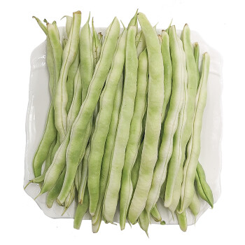 绿鲜知 白不老 豆角 约400g 新鲜蔬菜