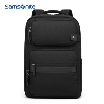 新秀丽（Samsonite）双肩包背包商务休闲书包笔记本包 BY4*09001\n 黑色 15.6英寸