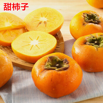柿子树苗火晶柿盆栽甜柿南方北方种植当年结果磨盘脆香甜次郎柿五年苗