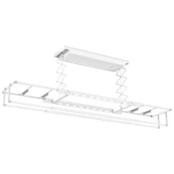 小米智能晾衣机1S 电动晾衣架家用电动晾衣机 超薄机身嵌入无线遥控升降