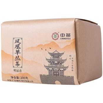 中茶茶叶乌龙茶凤凰单枞单丛茶鸭屎香 传统纸包200g中粮