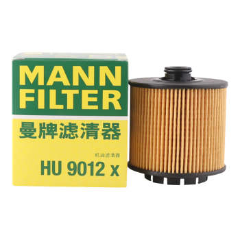 曼牌（MANNFILTER）机油滤清器机油滤芯机滤HU9012X领克嘉际博瑞GE博越PRO缤越帝豪GL