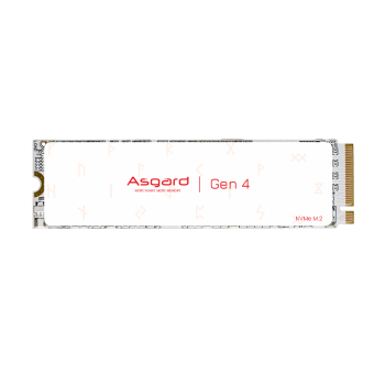 阿斯加特（Asgard） AN4+ 512GB SSD固态硬盘 M.2接口(NVMe协议) PCIe 4.0 读速高达7000MB/s