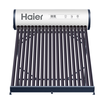 海尔（Haier）太阳能热水器家用一级能效保温聚热环WIFI自动上水光电两用预约加热 30管220升-S6