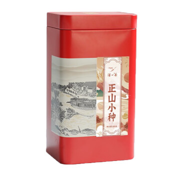 得一茶正山小种红茶罐装250g （京配）