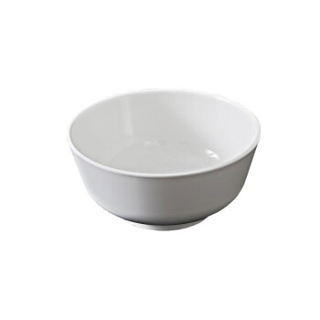 HDST 商用密胺米饭碗小汤碗直口碗4英寸快餐食堂打饭碗调料碗