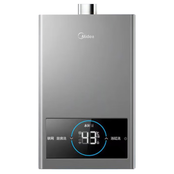 美的（Midea）美的燃气热水器16L增压水伺服家用变频节能恒温天然气热水器升级金刚速热舱以旧换新 JSQ30-PT3