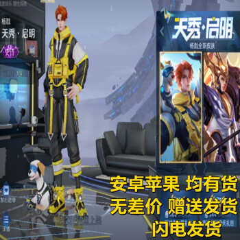 游戏/视频服务 租号代练陪玩 王者荣耀皮肤杨戬天秀启明皮肤史诗皮肤