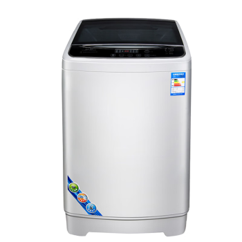 志高（CHIGO）全自动洗衣机 大容量 智能波轮洗脱一体机 带风干 8.2公斤香槟金