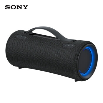 索尼（SONY）SRS-XG300 便携式派对蓝牙音箱 25小时续航  IP67防水防尘 重低音 独立高音单元 黑色