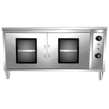 喜莱盛商用暖碟台热风循环保温柜304不锈钢 热菜保温餐具柜多功能工作台1.8米暖碟台XLS-ABL-T3