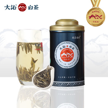 大沁 白牡丹 2018年罐装散茶白茶茶叶 50g