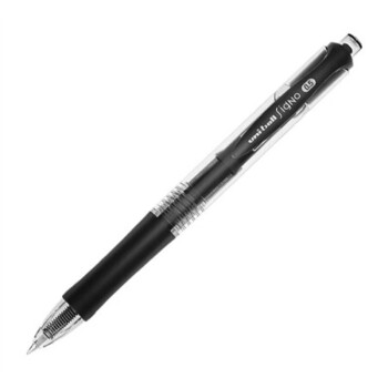 三菱（uni）UMN-152 按动中性笔 学生考试0.5mm签字笔 (适用替芯UMR-85)黑色 12支/盒