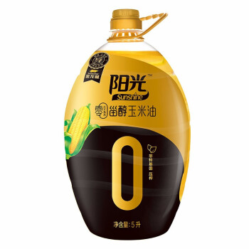 金龙鱼零反式脂肪甾醇玉米油(黑金款)5L