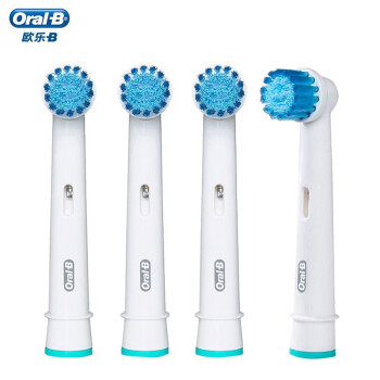 欧乐B（Oral-B） 电动牙刷头 EB17-4  成人柔软敏感型4支装  适配成人D/P/Pro系列圆头牙刷