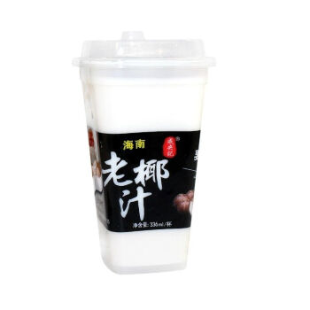 336ml6瓶海南成央记老椰汁鲜榨椰子汁椰奶植物蛋白饮料特产椰汁336ml6