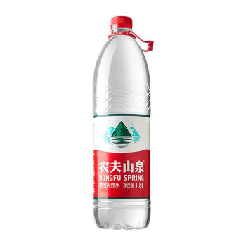 农夫山泉 饮用水1.5L*12瓶整箱 弱碱性天然水非矿泉大瓶装 农夫1.5L*12瓶