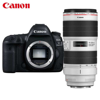 佳能（Canon）EOS 5D Mark IV 5D4 全画幅 单反相机 单反套装 （EF 70-200mm f/2.8L IS III USM 单反镜头）