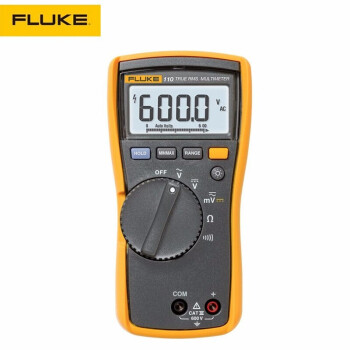 福禄克 FLUKE 110 万用表高精度真有效值数字万用表高精度紧凑型自动量程万能表
