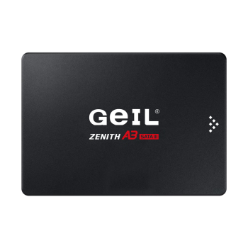 GEIL金邦 500G SSD固态硬盘 SATA3.0接口 台式机笔记本通用 高速500MB/S A3系列