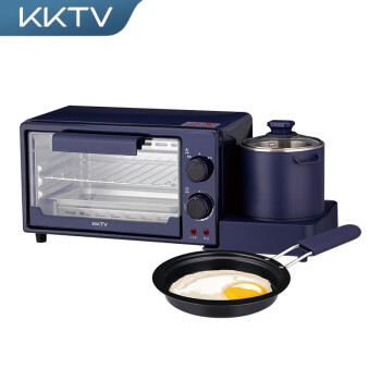 KKTV早餐机多功能五合一烤面包机多士炉三文治吐司机烤箱家用KTZC-ZCJ661