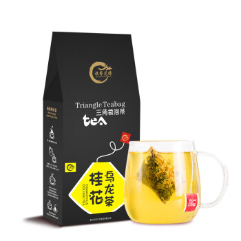 承仁堂组合袋装茶盒装泡茶  桂花乌龙茶3克_15袋_盒