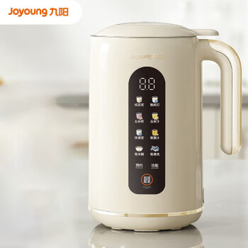九阳（Joyoung）家用多功能豆浆机榨汁机料理机 彩屏触控破壁免滤预约时间可做奶茶辅食 DJ10X-D370