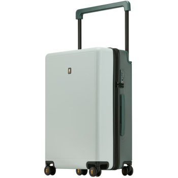地平线8号（LEVEL8）行李箱男女密码万向轮拉杆箱 大旅行家24英寸宽拉杆PC箱 抹茶撞色