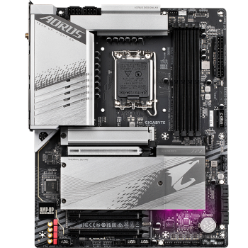 技嘉（GIGABYTE)雪雕Z790 AORUS ELITE AX-W白色 电脑主板DDR5支持CPU13700K 13600KF Intel LGA1700