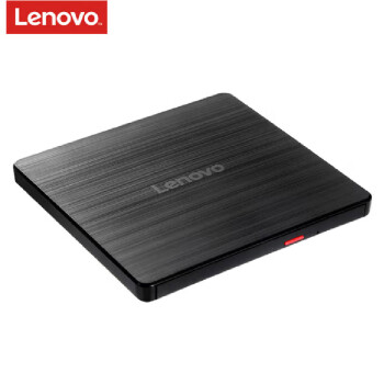 联想（Lenovo）8倍速 外置光驱 外置DVD刻录机 移动光驱 外接光驱 黑色(兼容Windows/苹果MAC双系统/GP70N)