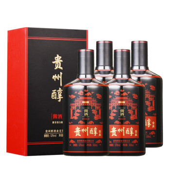 贵州醇金典53度500ml4酱香型白酒整箱装贵州老字号