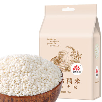 柴火大院 五常糯米  江米 （ 东北杂粮  粥米搭档） 1kg