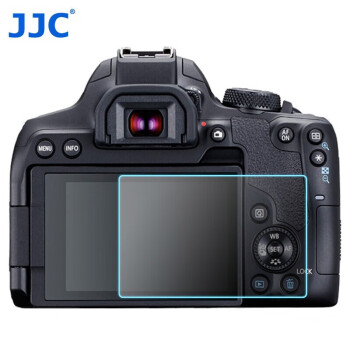 JJC 适用佳能R50 R8 G7X3钢化膜M200 850D相机屏幕保护贴膜 微单单反配件