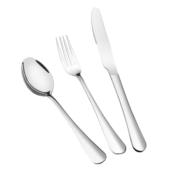 唐宗筷刀叉勺套装便携盒不锈钢欧式牛排刀叉勺西餐便携餐具四件套 C1799