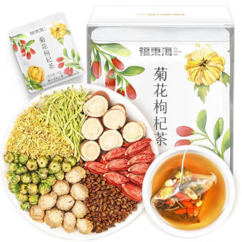 福东海 菊花枸杞茶100g 养生茶花草茶泡水茶叶茶包