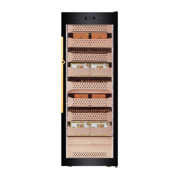 维诺卡夫（Vinocave）雪茄柜实木智能精准控温控湿雪茄保湿柜家用商用雪茄包湿柜 JC-268AH 约3000支