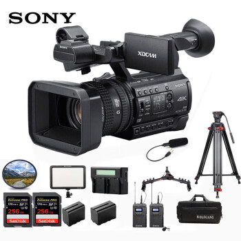 索尼（SONY）PXW-Z150摄像机 4K高清 会议/婚礼/直播高帧率慢动作拍摄手持式广播级摄录一体机 