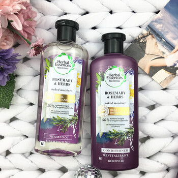 美国herbal essences伊卡璐玫瑰香氛洋甘菊洗发水护发