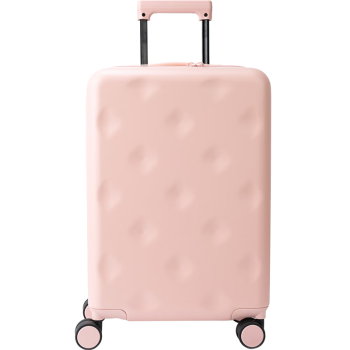 不莱玫大容量行李箱女高颜值20英寸旅行拉杆箱登机箱学生 新樱花粉