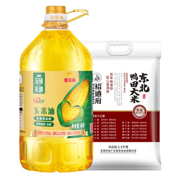 金龙鱼/裕道府米油组合 4L+2.5kg