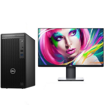 戴尔（DELL)OptiPlex 3000MT商用办公台式机电脑（全新12代I5-12500 16G 1T+256 集显 23.8英寸)定制K