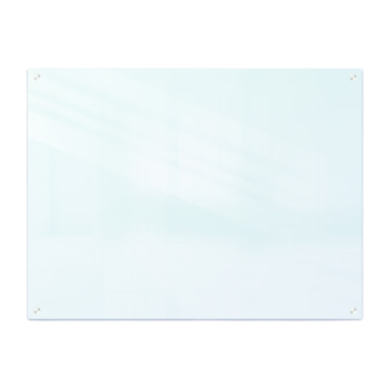 得力玻璃白板写字板 200*100cm挂式白板 磁性钢化悬挂白板 玻璃白板 办公家用会议写字板黑板 白板8741