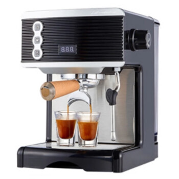 北府 3601意式咖啡机家用小型半自动拉花奶泡办公室用一体机   意式咖啡机