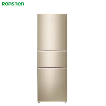 容声（Ronshen）206升 三开门三门家用小冰箱中门软冷冻三温区保鲜 BCD-206D11N 租房宿舍