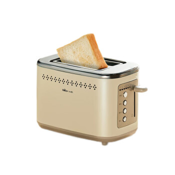 小熊（Bear）面包机 多士炉 烤面包机 早餐自动家用小型烤吐司机馒头不锈钢烤神器 DSL-C02M6