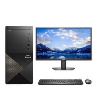 戴尔（DELL）3020T 商用办公 台式机电脑 3890升级款 I5-13400/32G/1T+512G/730独显4G/23.8显示器/定制