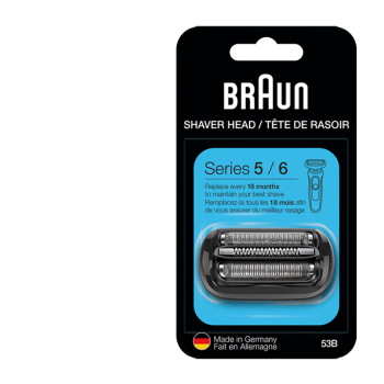 博朗（BRAUN）电动剃须刀配件适用于5系54B刀头网膜组合（53B和54B随机发货）