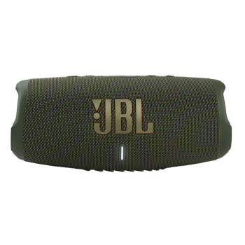JBL CHARGE5 音乐冲击波五代 便携式蓝牙音箱+低音炮 户外防水防尘 桌面音响增强版赛道扬声器 军绿色